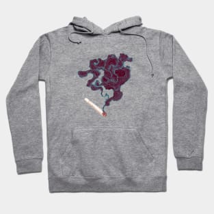 Smoke (Purple & Creme) Hoodie